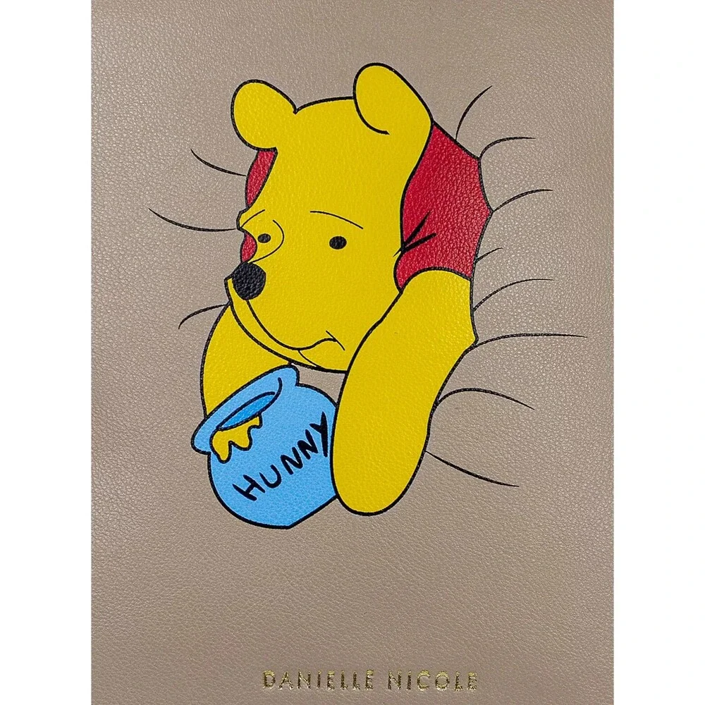 RARE Danielle Nicole Winnie the Pooh Dont Feed The Bear Plush Mini backpack NWT